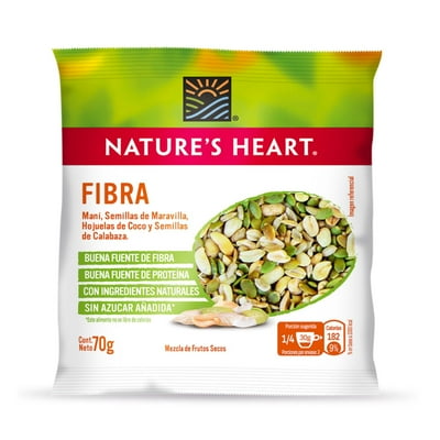 Snack Fibra 70 G Nature'S Heart