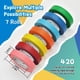 thumbnail image 2 of Cinta adhesiva de colores Skytogether Rainbow, 2,54 cm x 55 m, 7 rollos, 2 of 8