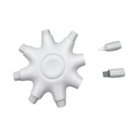 Magideal - Kit De Limpieza Para Teléfono, Almohadilla Para Teléfono, Limpiador De Puerto De Carga, Conector Multifuncional Antiobstrucción, Limpiador De Puerto D Blanco