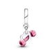 thumbnail image 2 of Charm para mujer Pandora con mancuerna y corazón en plata esterlina, 2 of 3