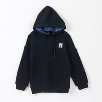 Polerón Escolar Niño Hoodie Azul Marino Minecraft