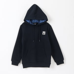Polerón Escolar Niño Hoodie Azul Marino Minecraft