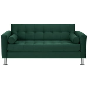 Bodevir - Sofa Retro 3C Felpa 12 Verde Botella