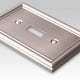 thumbnail image 2 of Placa de pared AMERELLE Chelsea Steel con doble palanca o dúplex individual, 2 of 4