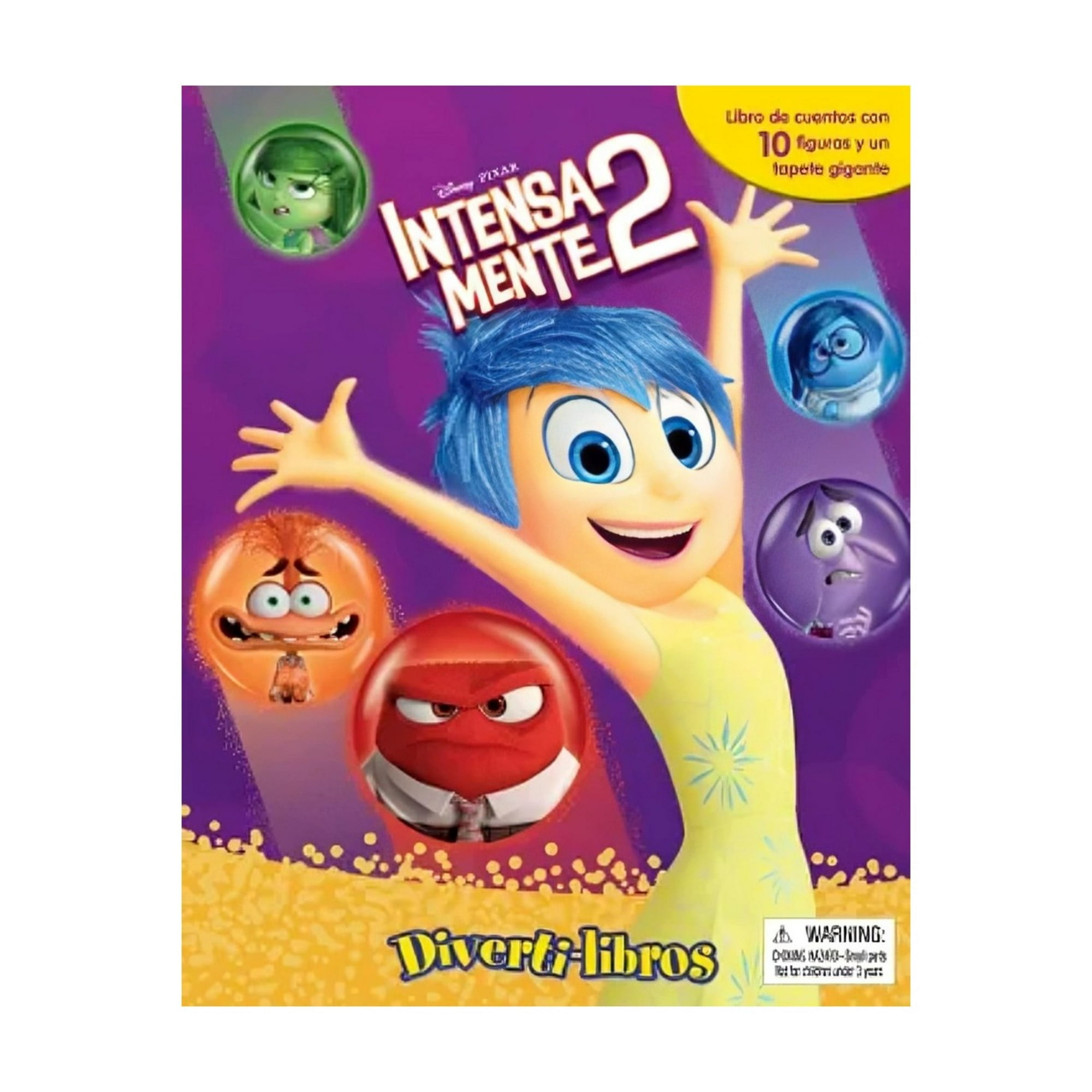 Otros Fondos Editoriales - Libro Disney Intensamente 2 Diverti-libros - Varios Autores