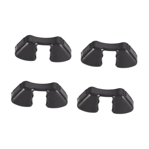 Magideal - Amortiguadores De La Rueda Trasera De 4 Piezas Amortiguador De Amortiguadores De Caucho Resistente Fácil Instalación De Reemplazo Compacto Profesional