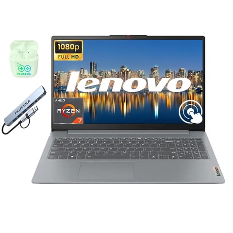 Laptop Lenovo Ideapad 15.6"" Fhd Táctil Ryzen 7 16Gb 512Gb