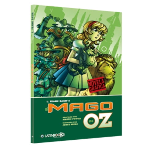 Latinbooks - Mago De Oz - Novela Gráfica Blanco