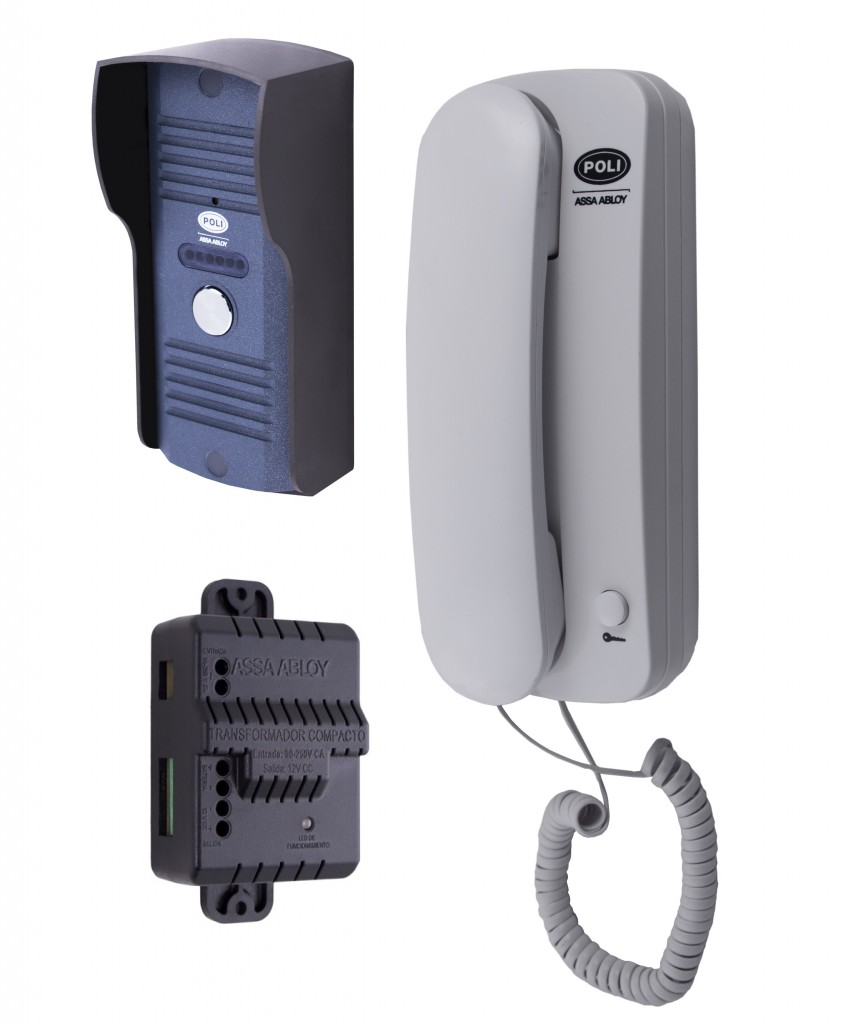 Kit Poli Citófono, Timbre Y Transformador