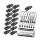 thumbnail image 1 of 45 Uds Clips para lona, ​​abrazaderas para lona, ​​Clips de sujeción para tienda de campaña de alta resistencia, Clips para dosel para tiendas al aire, 1 of 5
