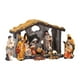 thumbnail image 2 of Figuras De La Natividad De La Sagrada Familia Nacimiento De Jesús Regalo De Adorno De Escritorio Religioso, 2 of 5