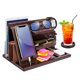 thumbnail image 1 of Estación de acoplamiento para teléfono Workspace Organizer AliveByte Wood, 1 of 7