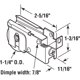 thumbnail image 2 of Conjunto de rodillos para puertas corredizas PRIME-LINE D 1584, acero, 3,2 cm, 2 of 3