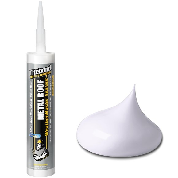 Sellador Titebond WeatherMaster Metal Roof 61031, blanco, 280 ml