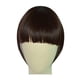 thumbnail image 1 of Pelo Sintético Resistente Al Calor Bang Clip In On Bang Fringe Hair Extension 03, 1 of 5