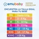 thumbnail image 4 of Pack x4 Pañales Emubaby Super Premium Talla XXXG, 4 of 5