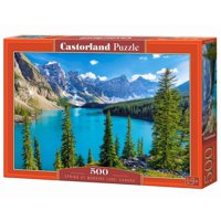 Rompecabezas Castorland Spring En El Lago Moraine 500 Piezas