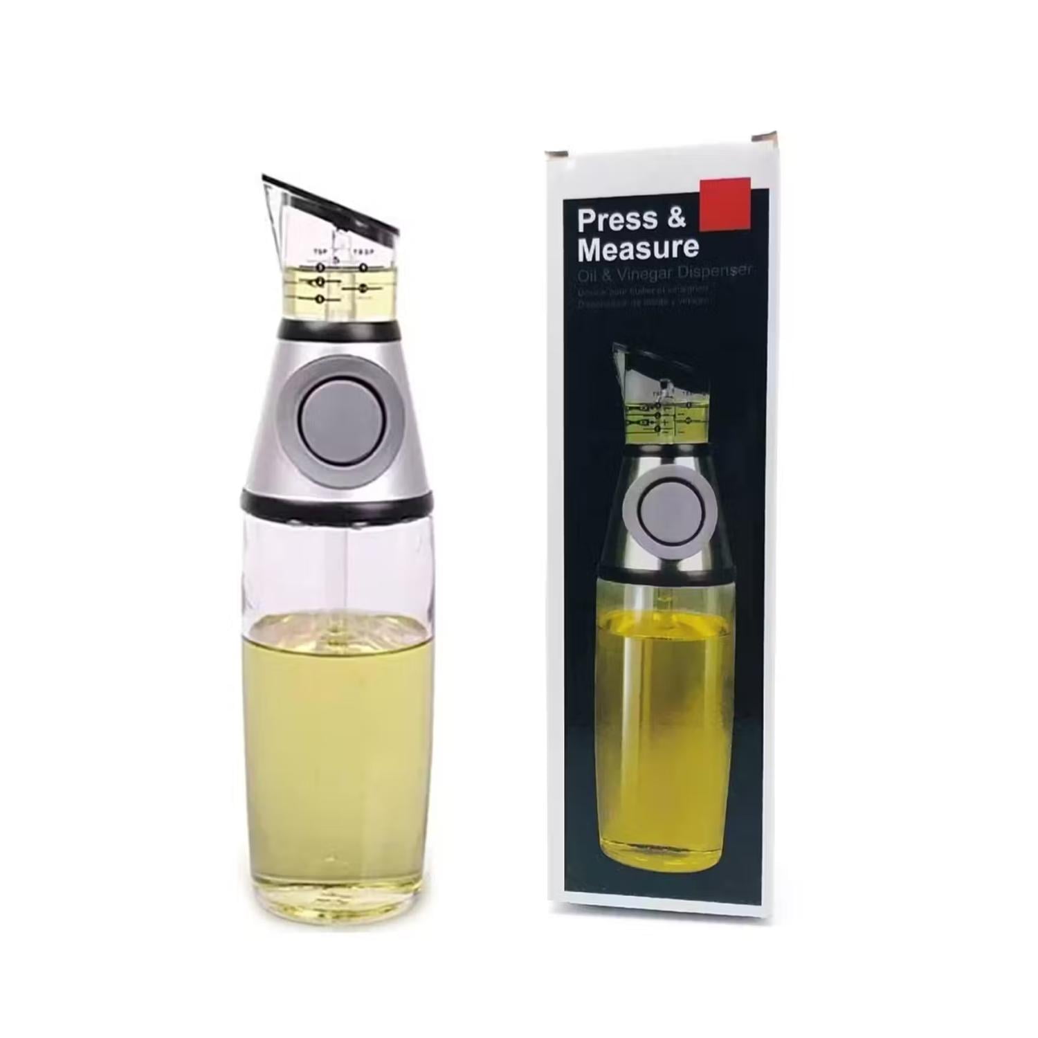 Genérico - Botella De Vidrio Dispensadora De Aceite O Vinagre 500ml