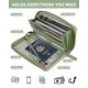 thumbnail image 3 of Cartera Sunpour RFID de 21 cm con Portapasaporte y Diseño tipo Clutch, 3 of 8
