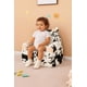 thumbnail image 4 of Silla infantil QIUODO 2 en 1 plegable con piel sintética de conejo (vaca), 4 of 8