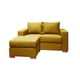 thumbnail image 1 of Sofa Seccional Elisa 2 C Mostaza, 1 of 3