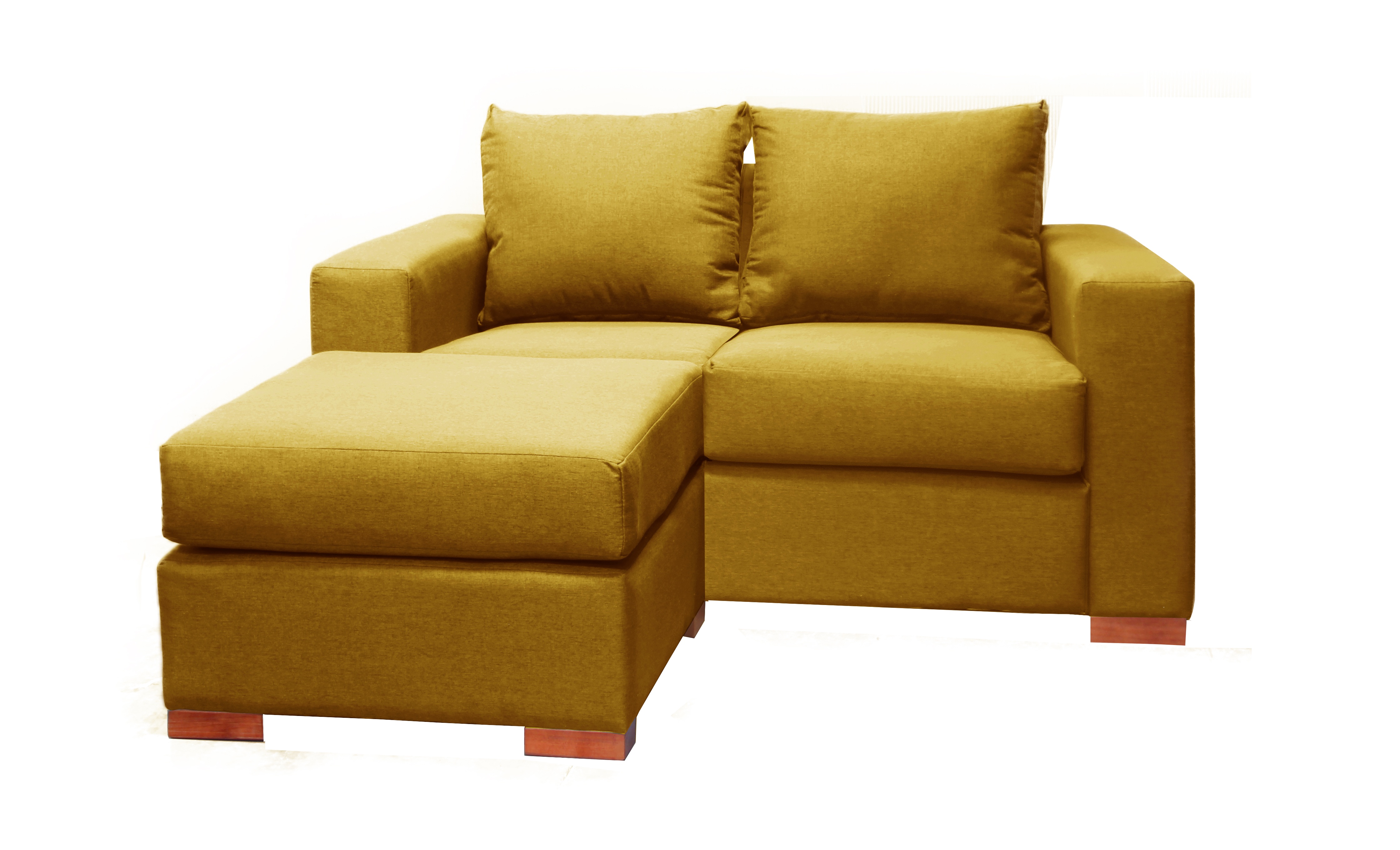 Dkora - Sofa Seccional Elisa 2 C Mostaza