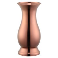 Magideal - Florero De Material Acero Inoxidable Maceta De Metal Planta Hidropónica Titular Tallos Manojo Bud Pot Floreros Para Pequeña Sala Dormitorio Oro Rosa