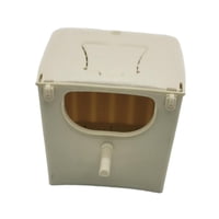 Ioensy - Cabaña De Pájaros Colgante Montada Con Ganchos Transpirable Para Periquitos Tortolitos