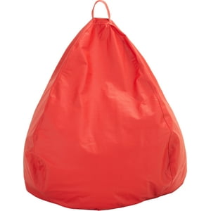 Máxima Design - Pouf Pera Rojo Eco Cuero 60X50X50 Cm