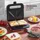 thumbnail image 2 of Sandwichera Panini Elite Gourmet ESM2207XSS 750W 2 Rebanadas, 2 of 6