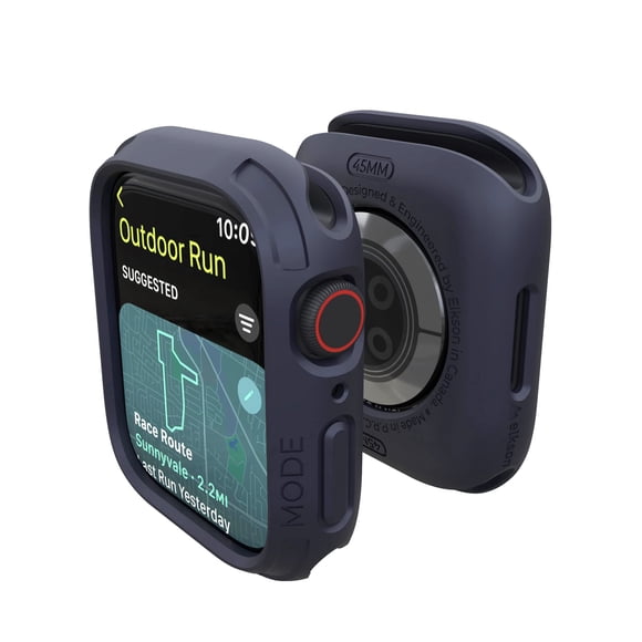 elkson Funda Rugged Quattro 2.0 para Apple Watch 45 mm Azul