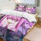thumbnail image 1 of Akame Ga KILL Anime Home Bed 3-piece Set Classic Japanese Anime Polyester Wash Student Dormitory Set, 1 of 5
