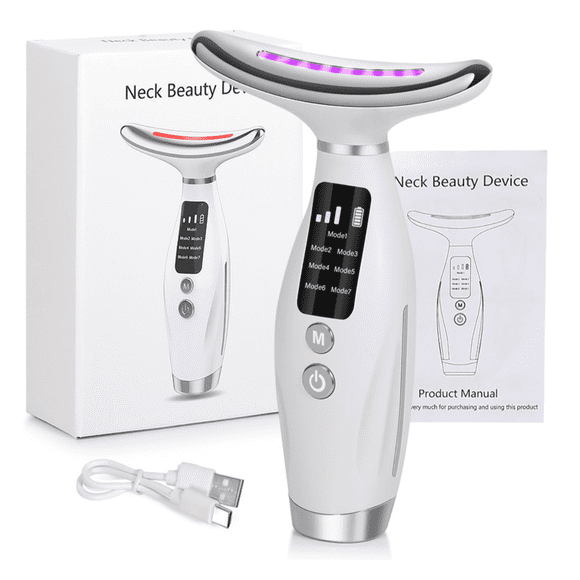 Masajeador Facial Reductor Papada Cuello Antiarrugas 7 En 1