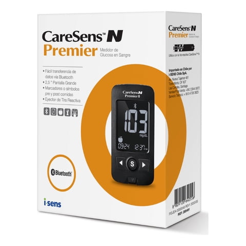Medidor De Glucosa N Premier Caresens C/ Bluetooth