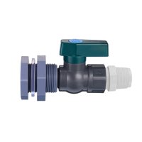 Magideal - Grifo De Barril De Lluvia De 3/4 "", Fácil Instalación, Kit Desviador De Barril De Agua Duradero, Válvulas De Bola Para Bañeras, Reemplazo De Grifos De 1 Pulgada Blanco