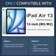 thumbnail image 2 of Funda para iPad Air de 13 pulgadas WESOROL M3/M2 2025/2024 con accesorios, 2 of 6
