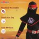 thumbnail image 4 of Disfraz Dress Up America Ninja Samurai Warrior Kids Rojo/Negro, 4 of 7
