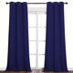 thumbnail image 1 of Cortinas NICETOWN 107 cm azul marino (2 unidades), 1 of 7