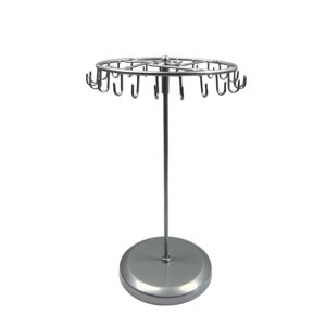 Ioensy - Soporte Giratorio Para Joyas, Expositor De Joyas Para Mostrar Joyas, Collares, Anillos, Plata