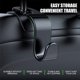 thumbnail image 5 of Ganchos para reposacabezas de asiento trasero de coche Hanemia Black, paquete de 4, 5 of 8