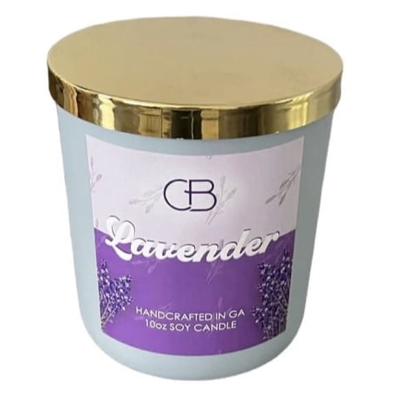 Vela De Soja Aromática Coco Bella Company Lavanda