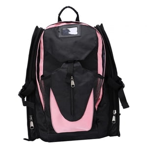 Ioensy - Mochila Para Patines De Ruedas Profesional De Gran Capacidad Para Niños Portador De Patines Sobre Hielo Rosa Grande