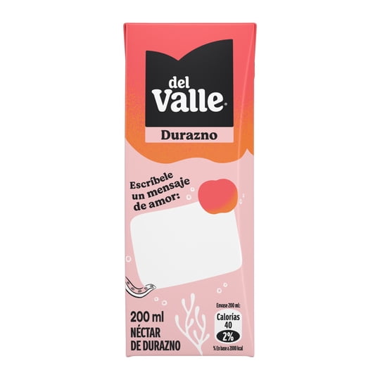 Néctar Durazno Caja Del Valle