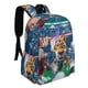 thumbnail image 2 of Zayu-theme Backpack, Campus style schoolbag Bookbag with Adjustable Shoulder Straps And Large Zip Compartment, Unisex Travel Bags.42x30x15cm, 2 of 6