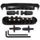 thumbnail image 3 of Roller Saddle Bridge Kits Con Roller Saddles Para Guitarras Eléctricas Gift Black, 3 of 5