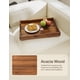 thumbnail image 5 of Bandeja otomana Tidita, 50 x 35 cm, grande, madera de acacia, con asas, 5 of 6