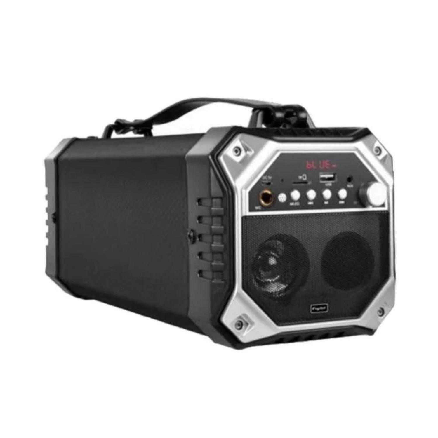 Parlante Bazooka Bluetooth Usb Aux 15w Rms Negro Fujitel