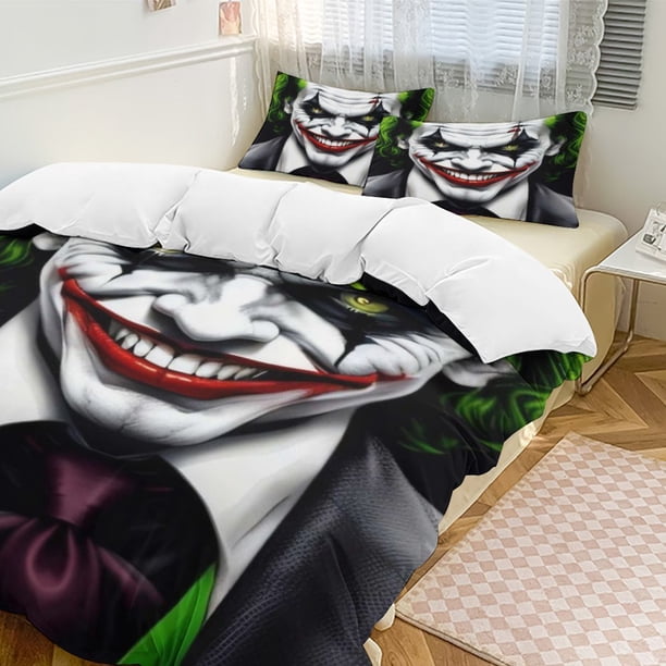 Jokers 3-Piece Bedding Set Soft Warm And Comfortable Bed Set