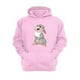 thumbnail image 1 of Polerón Canguro Conejo Blanca Dibujos Animados Rosa Talla L Unisex, 1 of 3