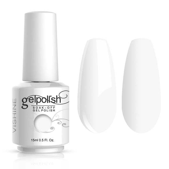 Esmalte en gel Vishine Professional UV LED Soak Off blanco